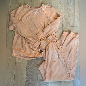 Super Soft P.J. Salvage “Love More” Pajama Set in sherbert